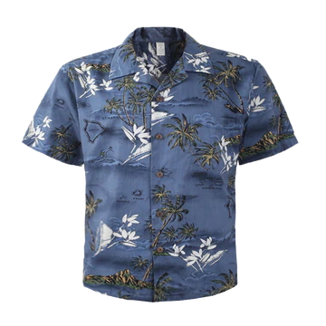 Aloha Shirt Men's 100%Cotton