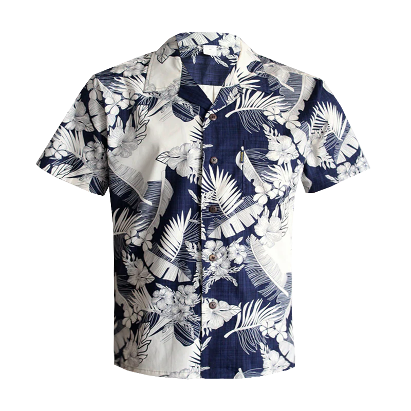 Aloha Shirt Men's 100%Cotton